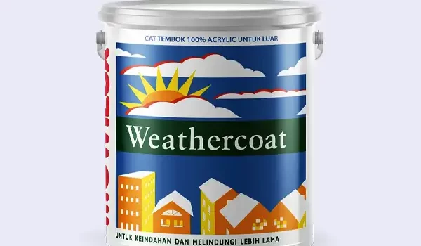 Cat Temok Eksterior Mowilex Weathercoat